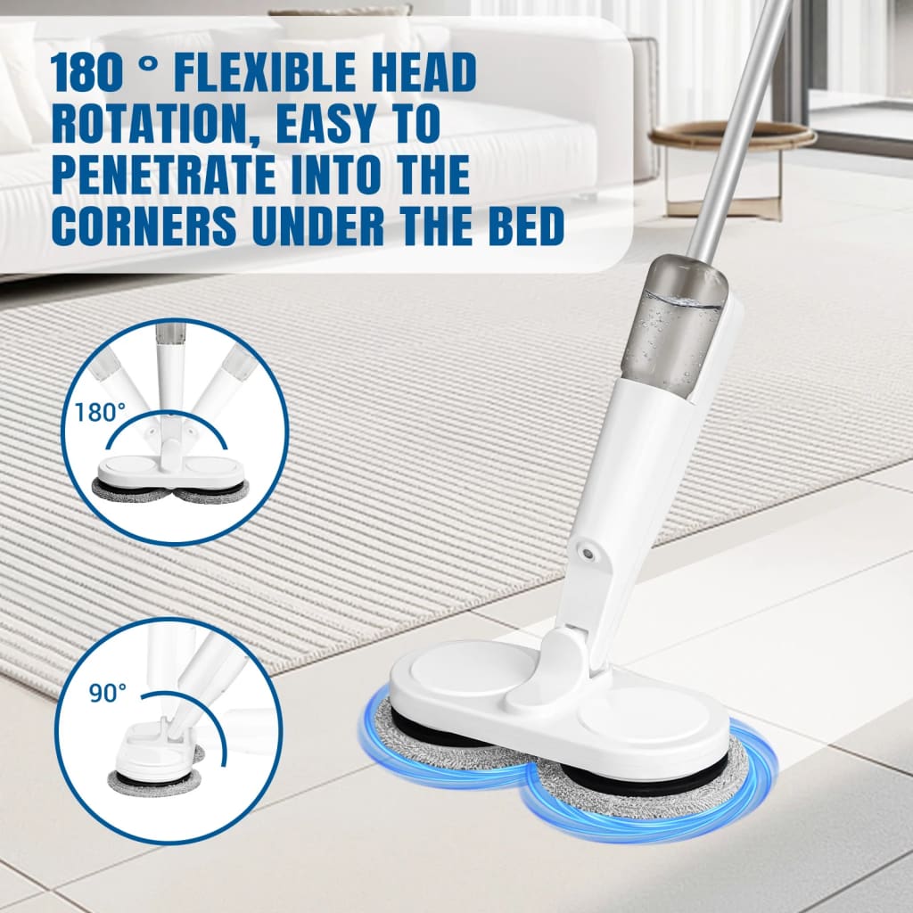 Electric Cordless Spin Mop Cleaner