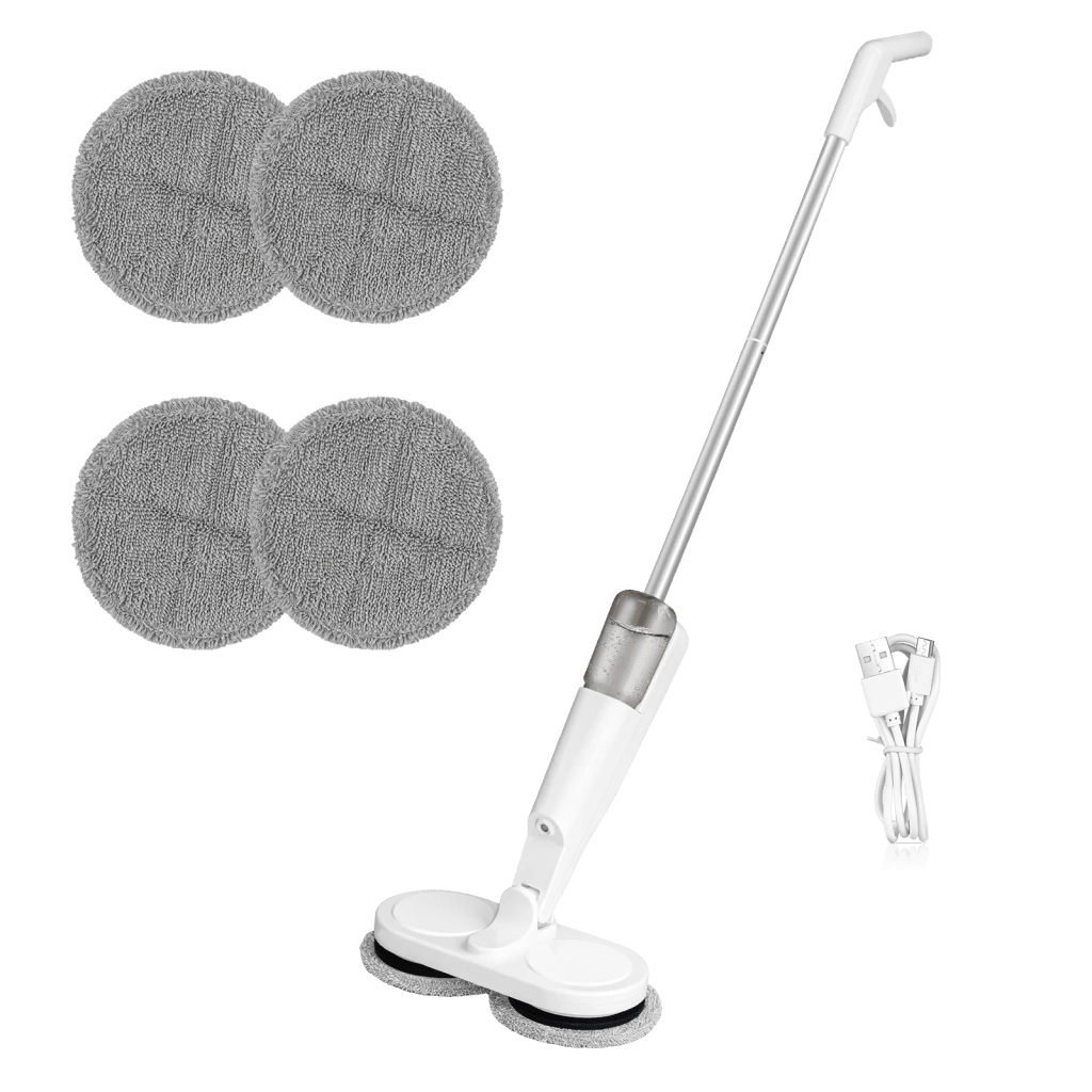 Electric Cordless Spin Mop Cleaner Automatic 2 in 1 Wet & Dry Home Cleaner Car Glass Ceiling Door Windows floor scrubber machine